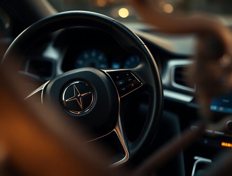 Detailansicht eines Premium-Cockpits